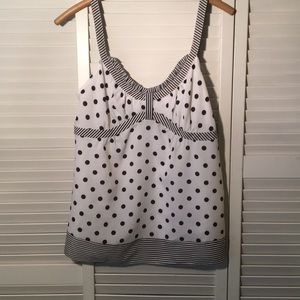 Ann Taylor Loft Tank Top lined. Size 2.